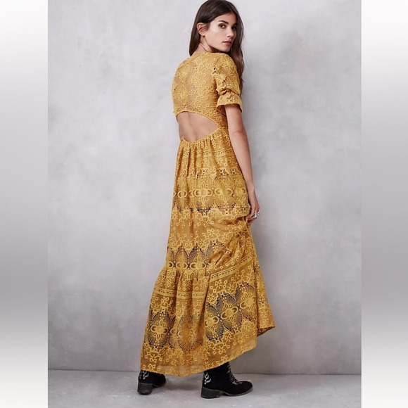 For Love and Lemons Siena Maxi Dress - Picture 3 of 10